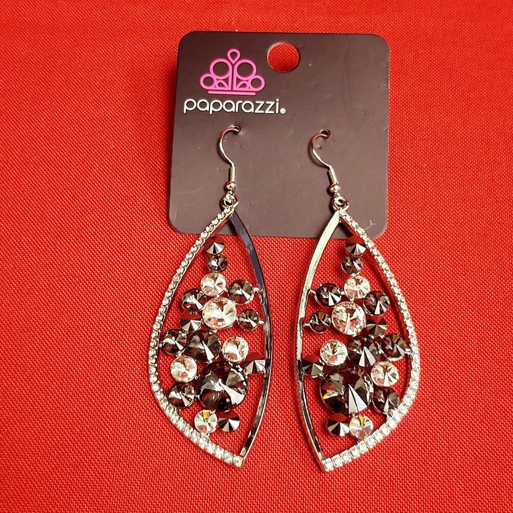 Paparazzi Sweetly Effervescent Multicolor Rhinestone Earrings
